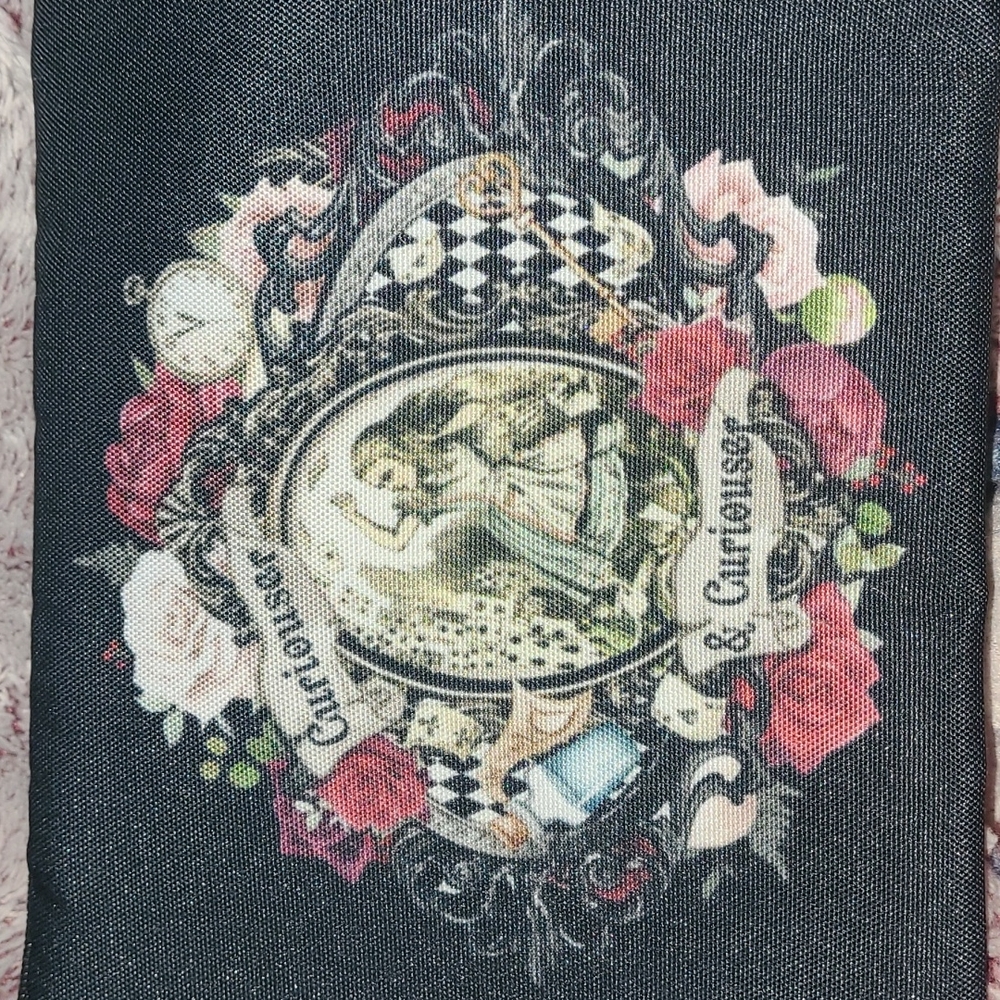 Alice in Wonderland Makeup Bag